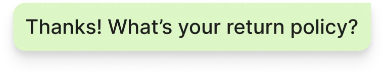 Resolved customer query