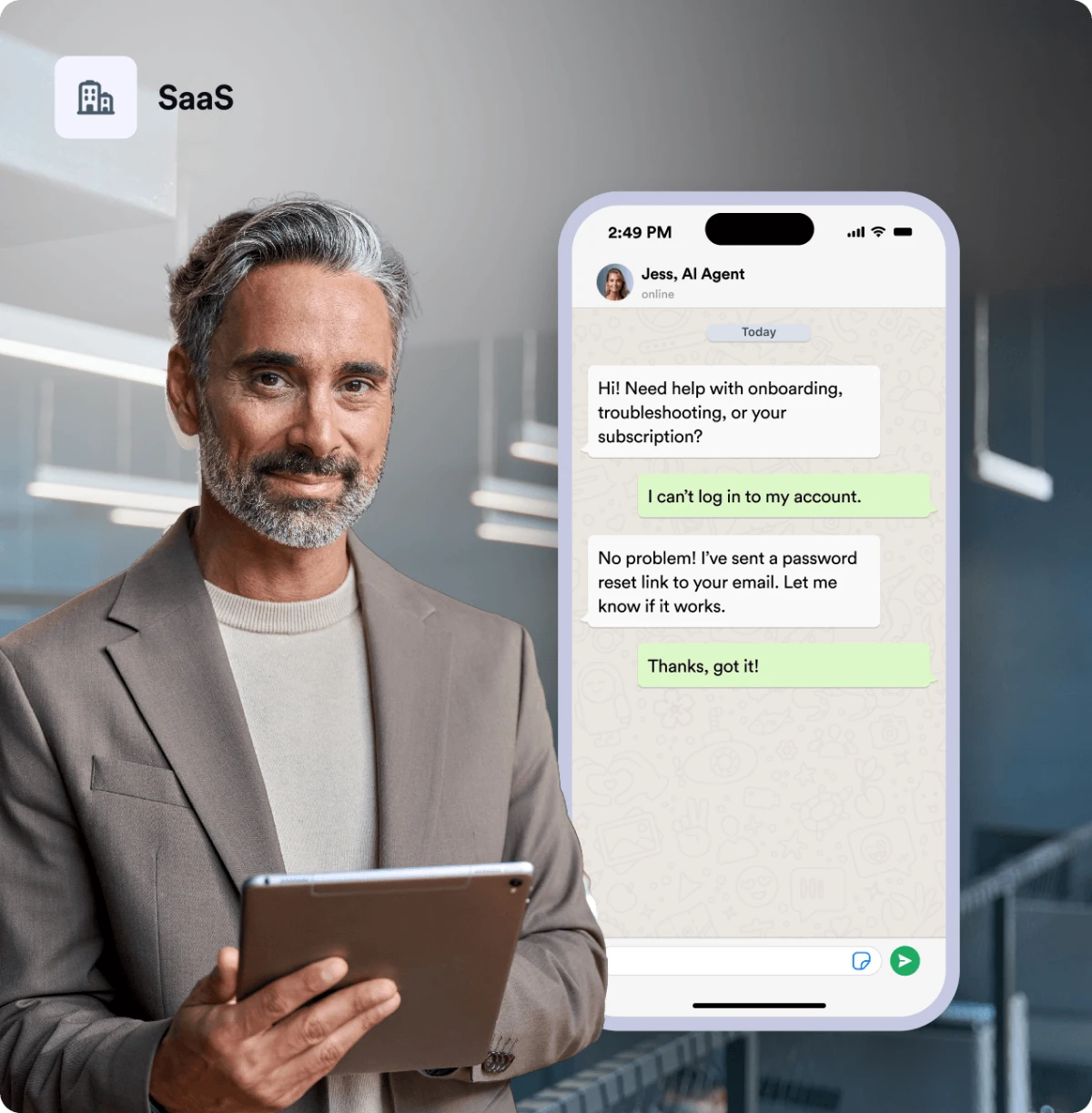Product recommendations for SaaS companies example